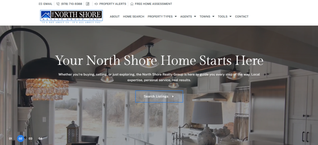 The North Shore Realty Group Website Redesign
