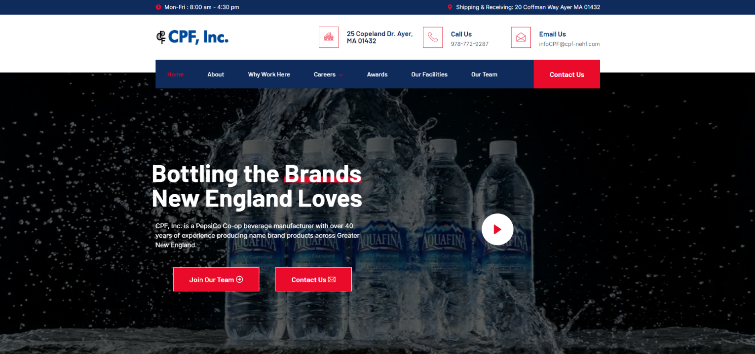 CPF Inc Website Redesign